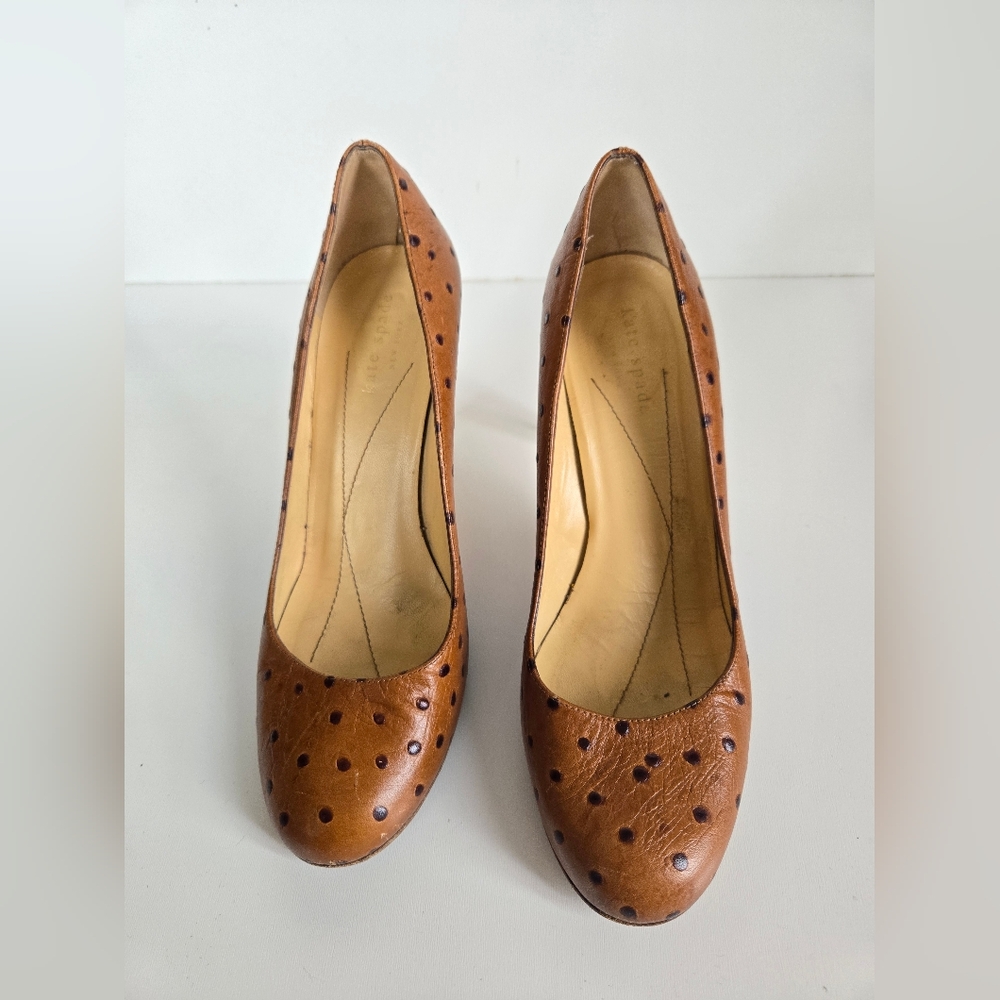 Kate Spade Brown Polka Dot Women's Shoes
